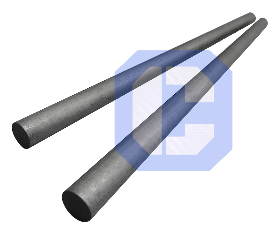 Machined Graphite Rod Over Stock