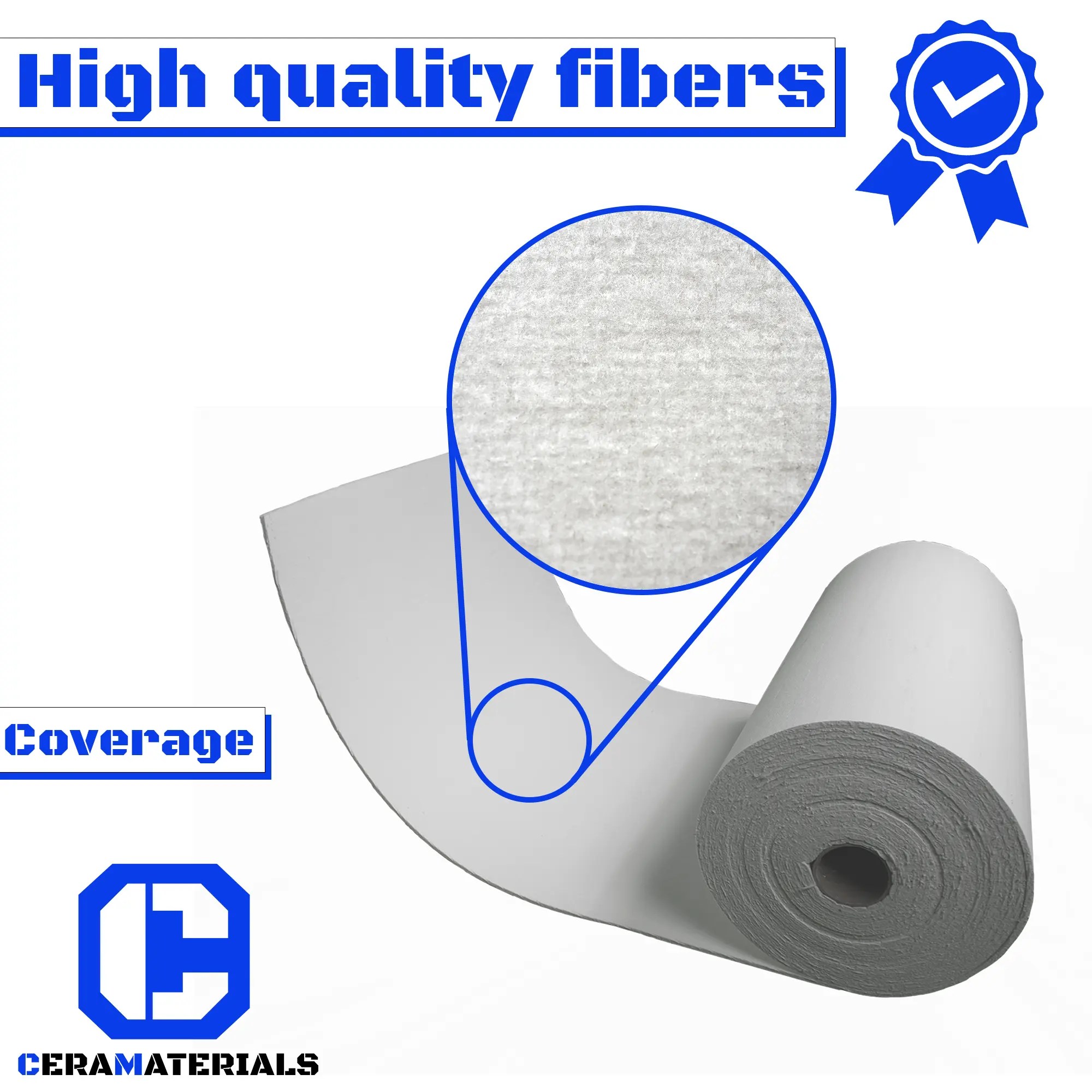 Ceramic Fiber Paper Standard Grade 2300°F In Stock CeraMaterials
