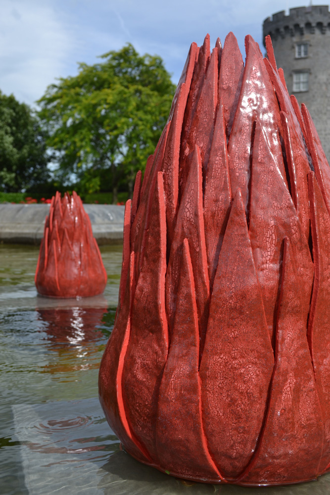 Michelle_Maher_Seeing_Red_CeramicSculpture (5) Ceramic Forms