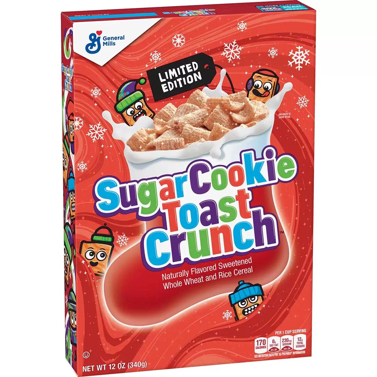 News Sugar Cookie Toast Crunch 2020 & New Elf Cereal