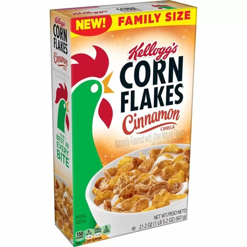 News Cinnamon Corn Flakes