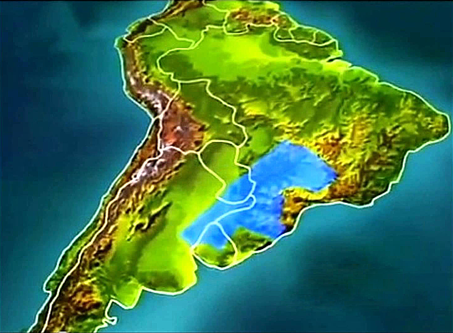 Guarani Aquifer The guarani aquifer consists primarily of fluvial