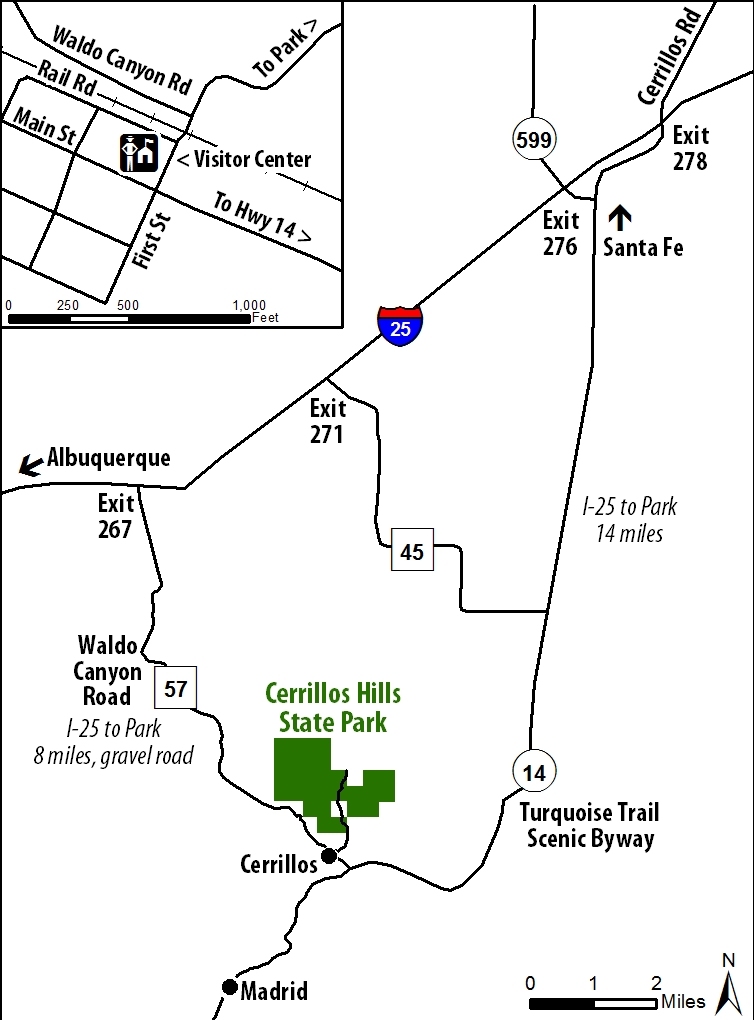 Maps & Brochure Cerrillos Hills