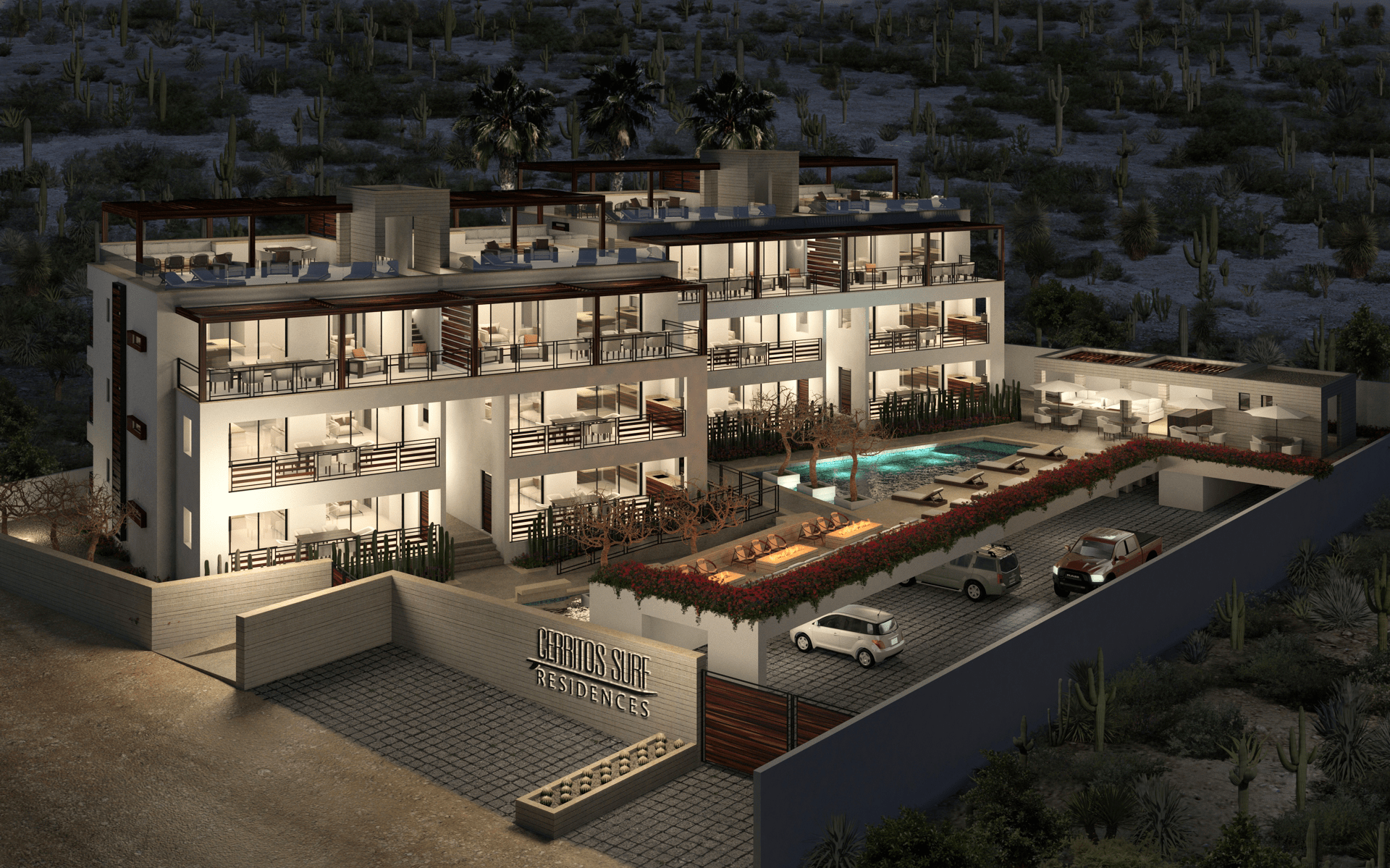 Cerritos Surf Residences Cabo Real Estate, Baja, Mexico