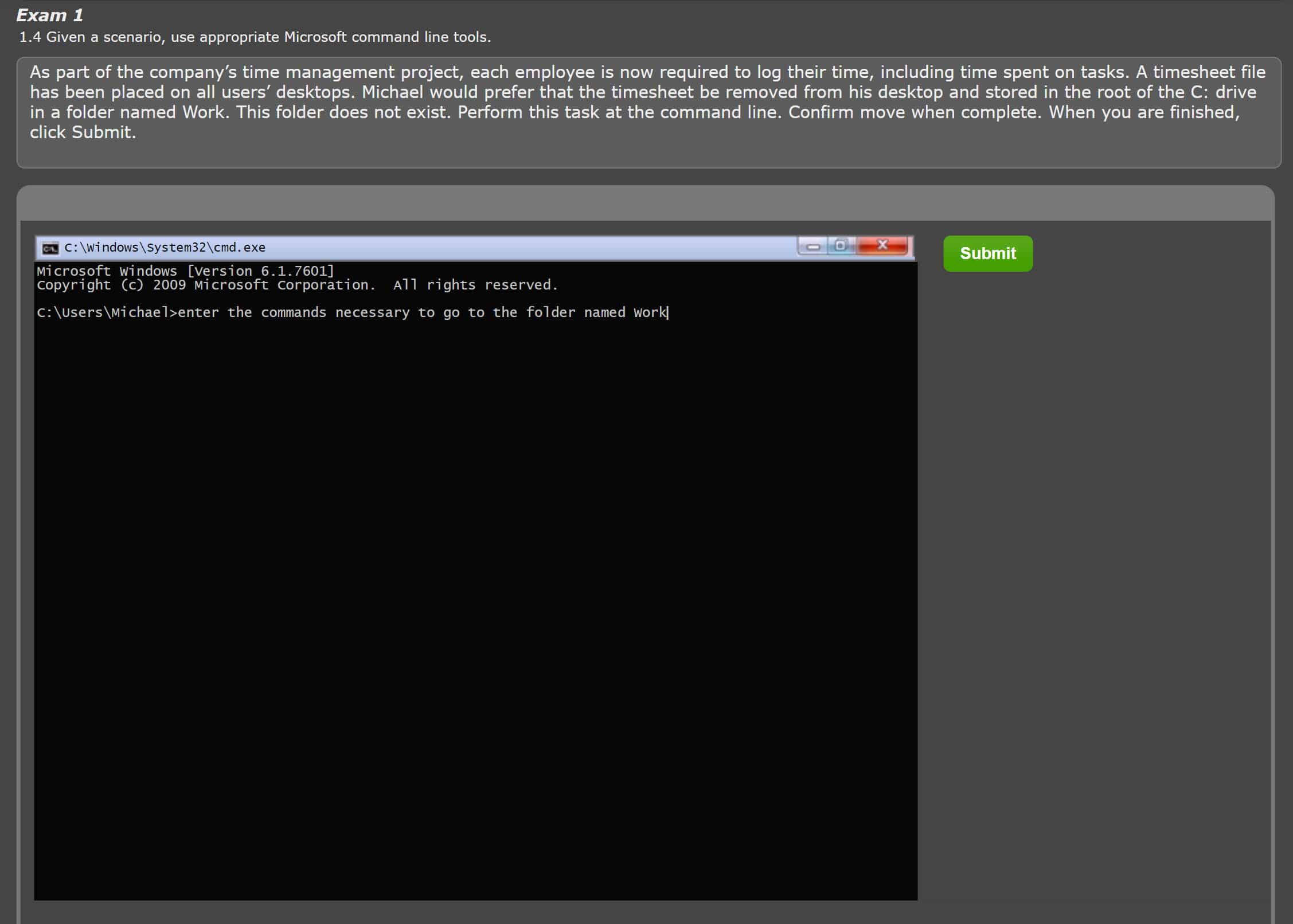 Performance Based Question PBQ CertBlaster
