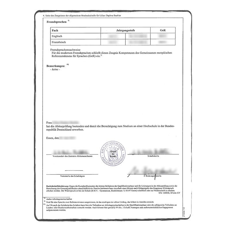 High school transcript translation services ACS