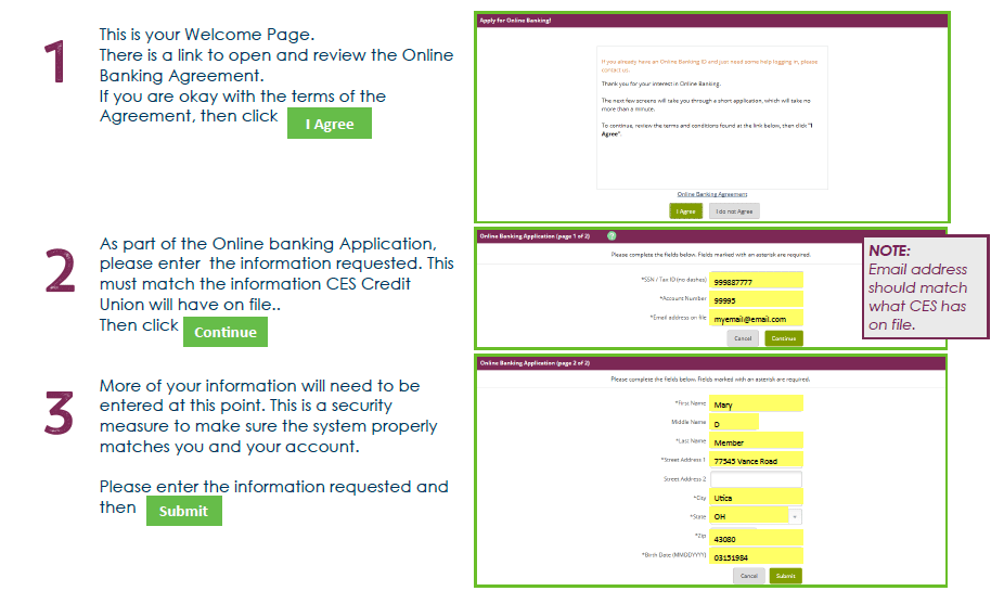 Bank & Credit Union Mount Vernon, OH CES Credit Union