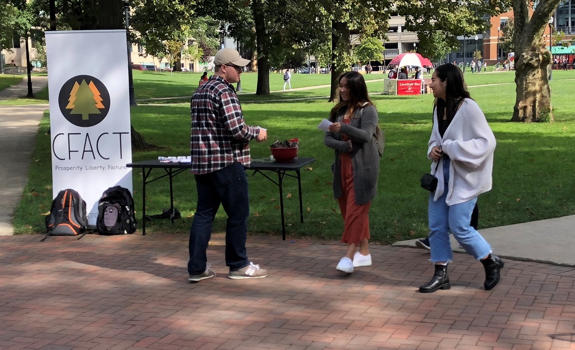 CFACT at Ohio State grows with campus recruitment drive CFACT
