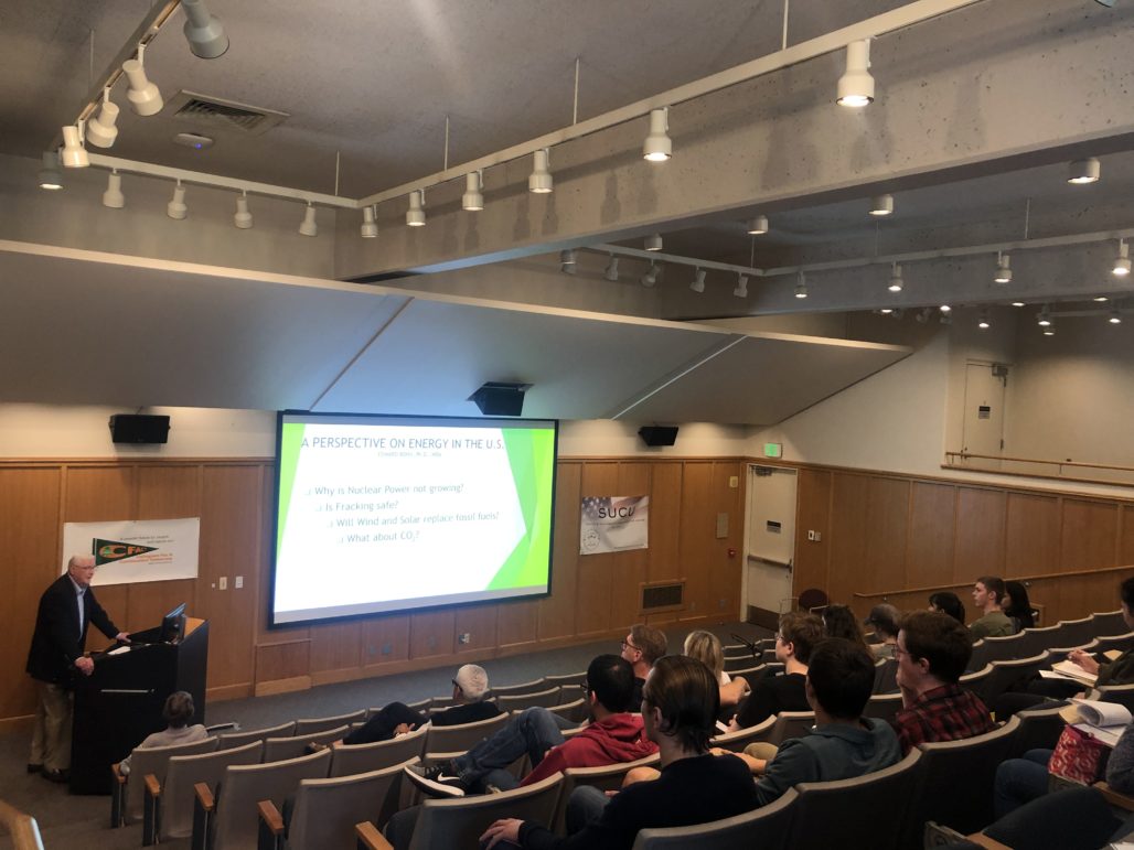 Students at Seattle University Power Up With Energy Talk! CFACT