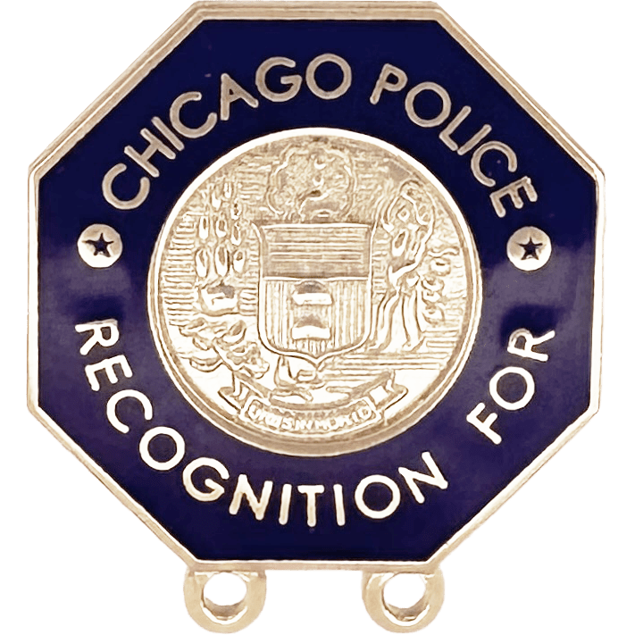 CHICAGO POLICE EMBLEM OF RECOGNITION PIN CFETagman