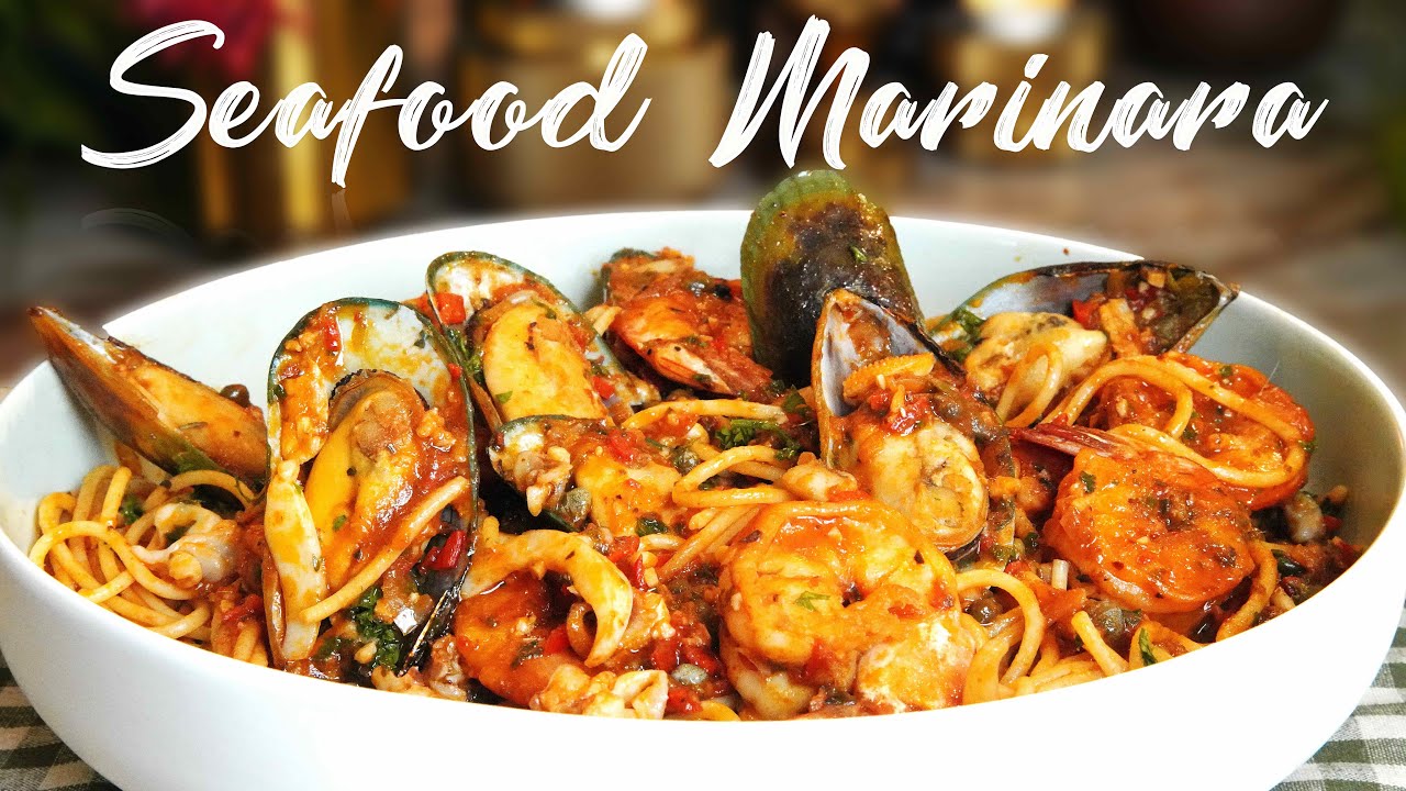 SEAFOOD MARINARA PASTA RECIPE An Italian Classic