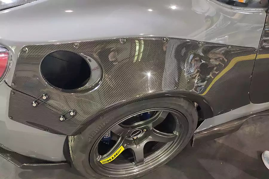Beautiful 3k Carbon Fiber Car Modification