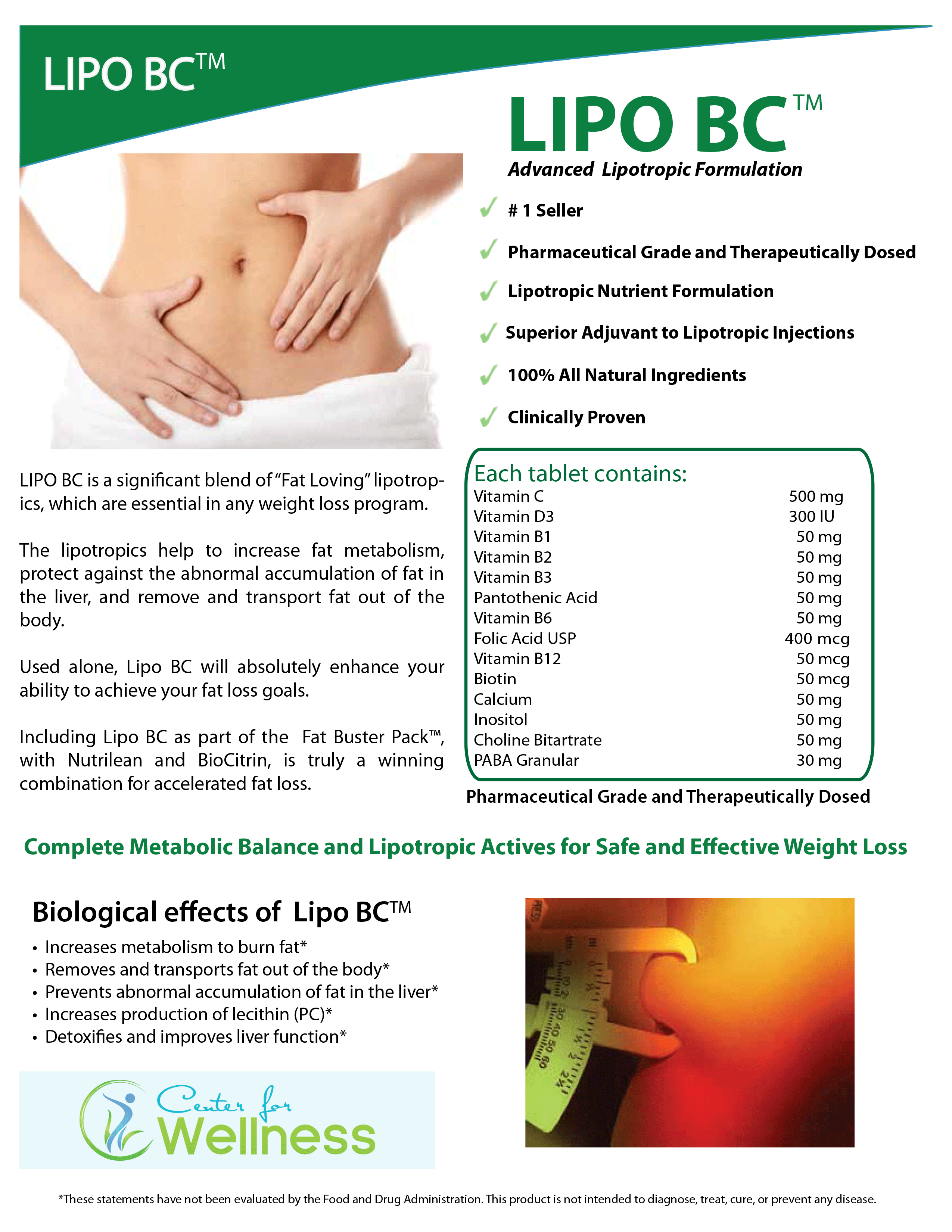 Healthy Nutritional Supplements Center for Wellness TN