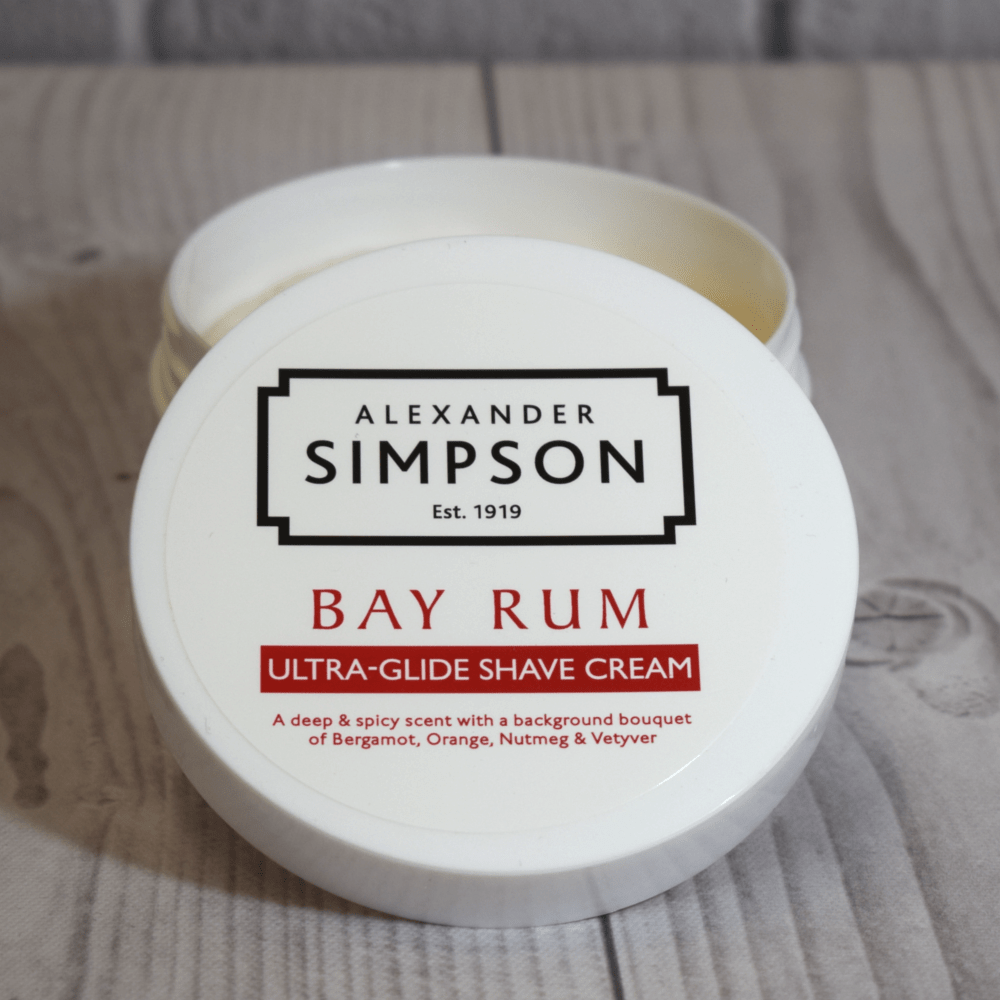 Alexander Simpson Bay Rum Shave Cream 180ml