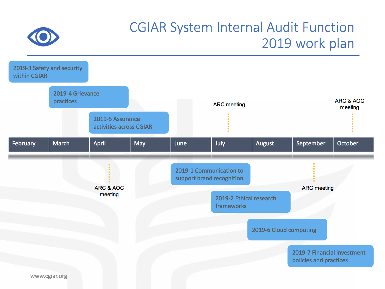 Internal Audit Function CGIAR