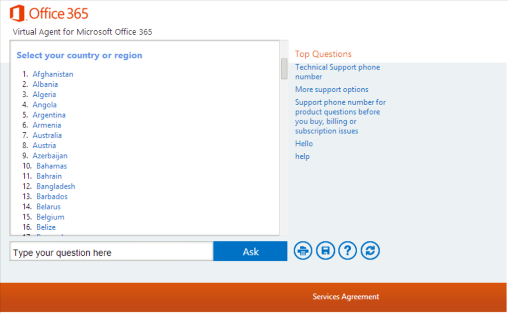 Contact Microsoft Office Support