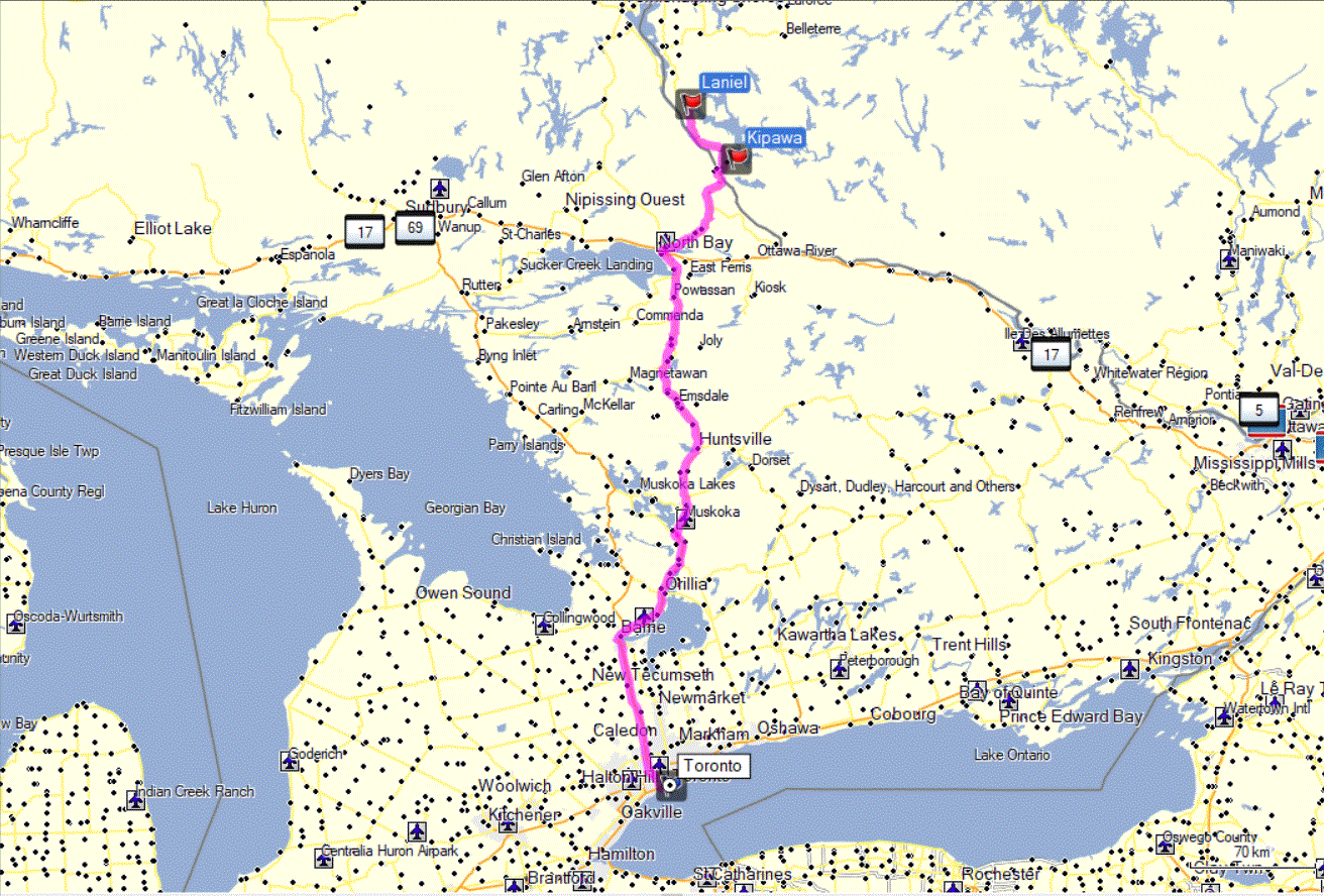 Lac Kipawa (Québec) Y aller