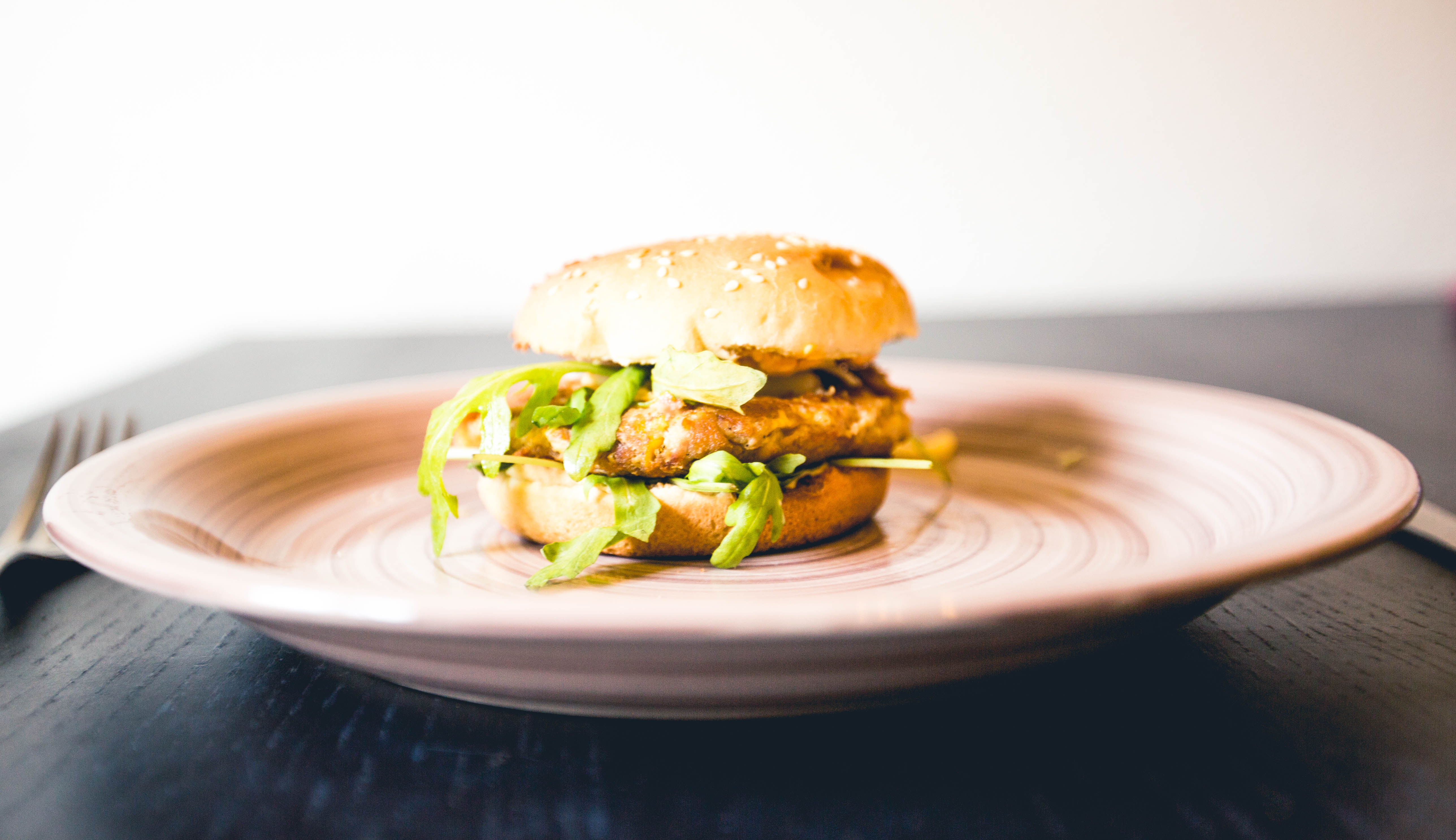 Burger végétarien recette facile Cha'Perchée Blog Strasbourg