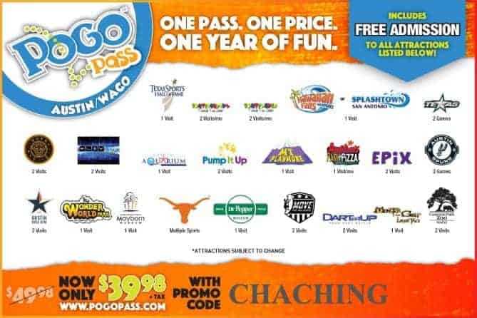 Pogo Pass Coupon Code Entertainment Card For Arizona Texas Las