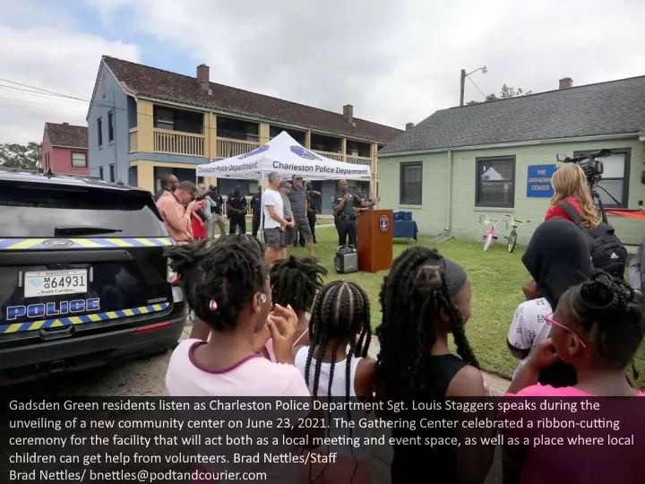 Community center and police substation opens in Charleston’s Gadsden
