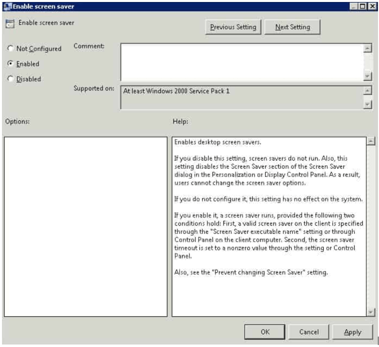 GPO automatic session locking Rached CHADER