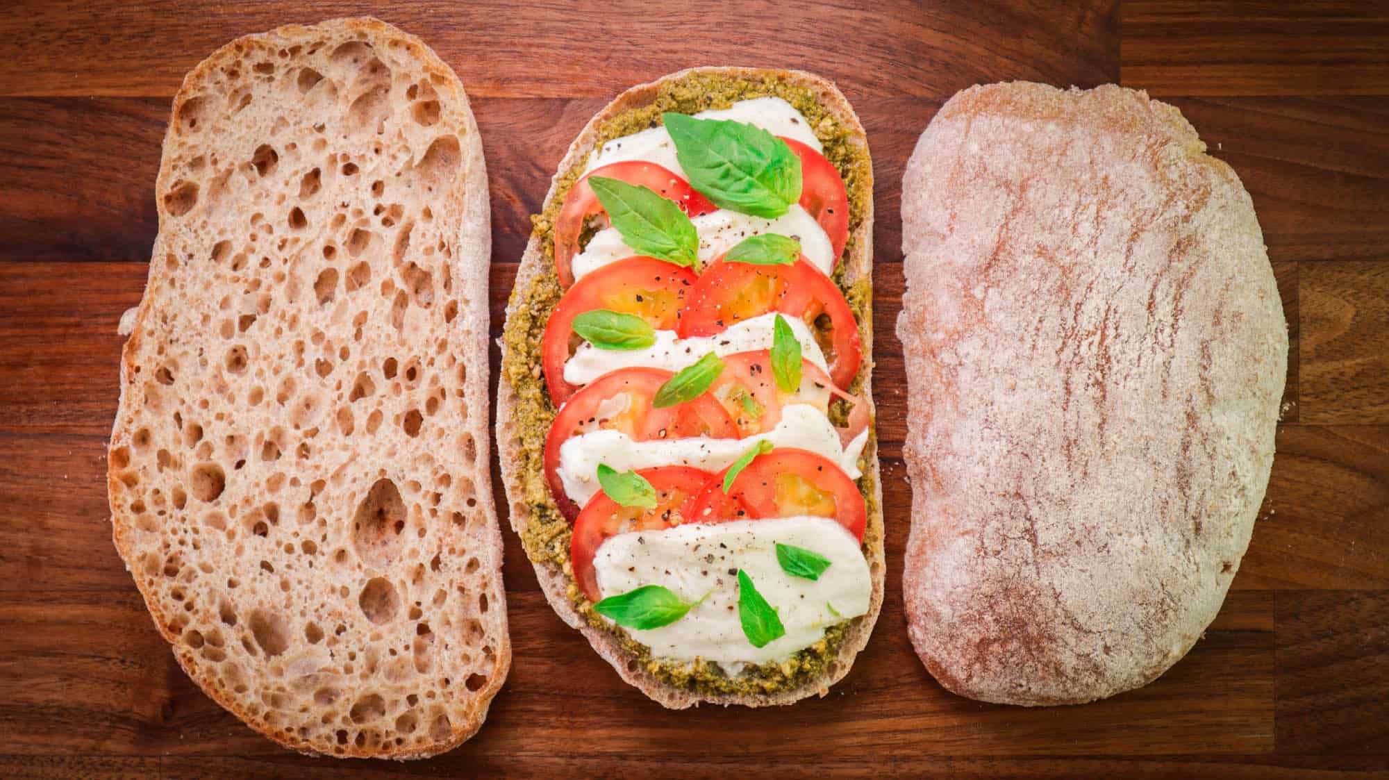 Handmade Wholemeal Ciabatta Recipe ChainBaker