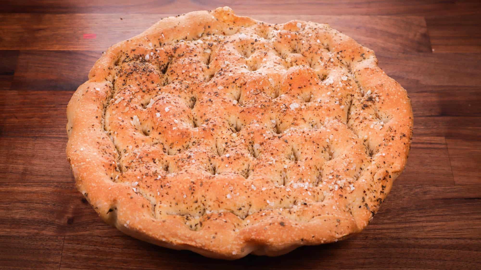 Schiacciata, Simple Italian Flat Bread Recipe ChainBaker