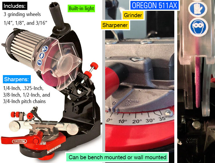 Oregon 511AX — Chainsaw Blade Sharpener Review