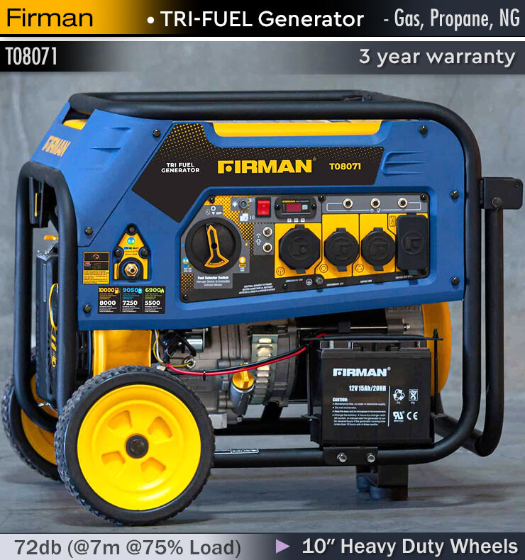 Reviews Champion 100416 vs DuroMax HXT — Best TriFuel Generator