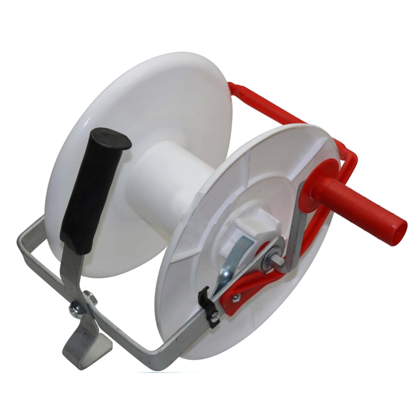 Wind Up Geared Electric Fence Reel for Poly Wire / Tape Strip Grazing