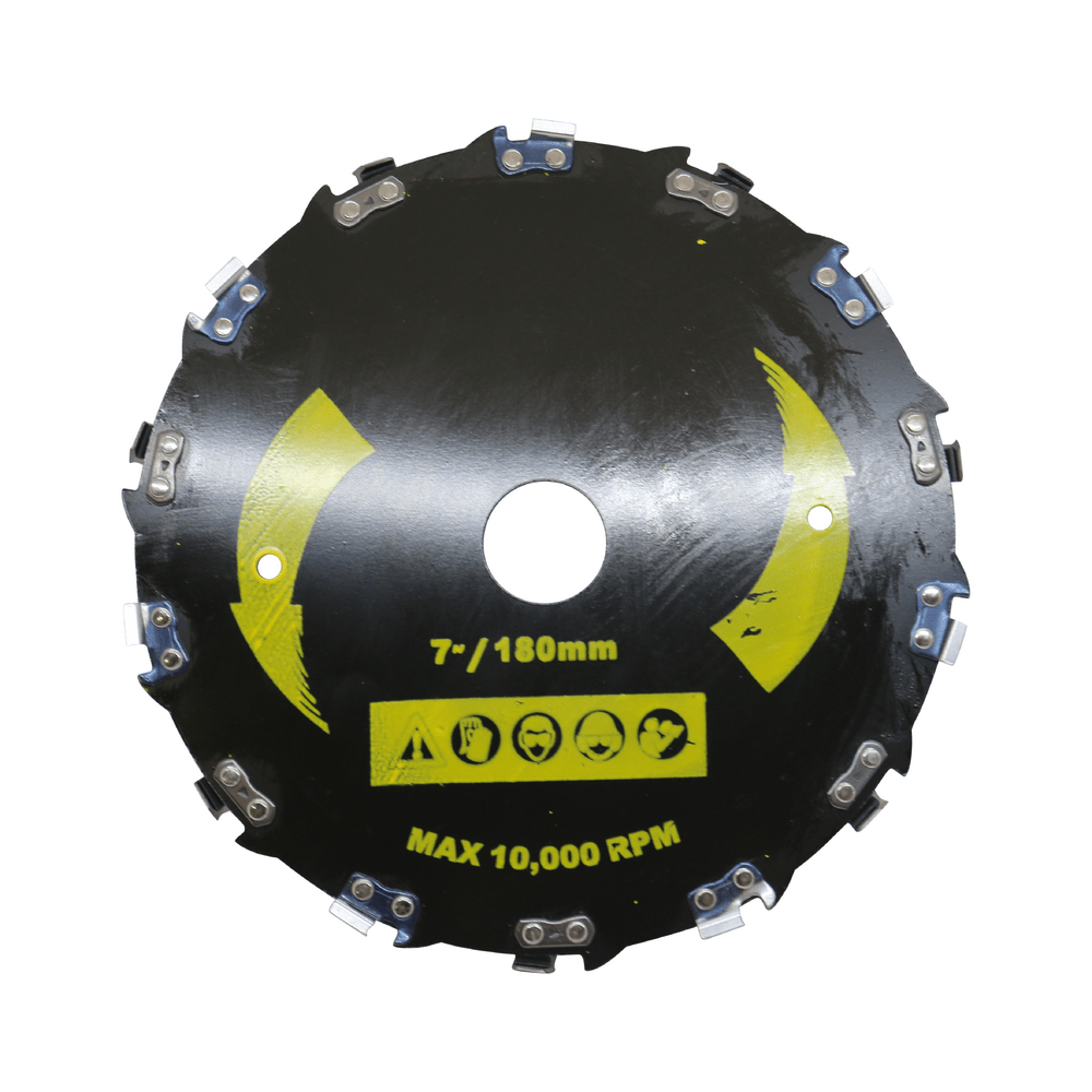 7" 180mm Chainsaw Teeth Blade for Brush Cutter Garden Trimmer