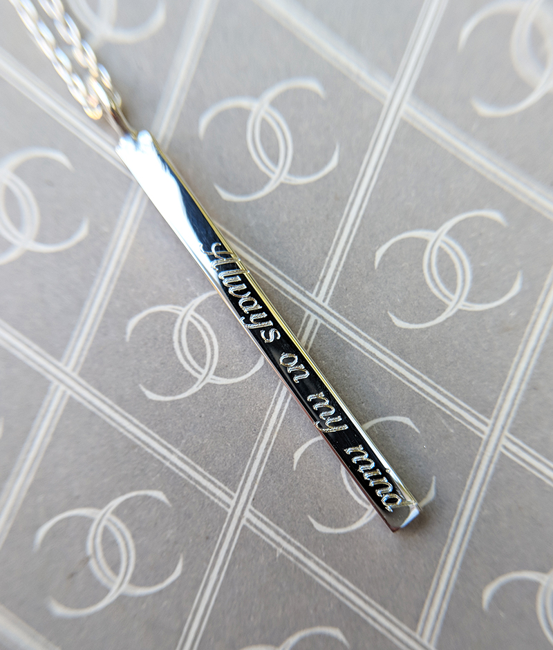 Personalised & Engraved Jewellery Gallery Chains of Gold