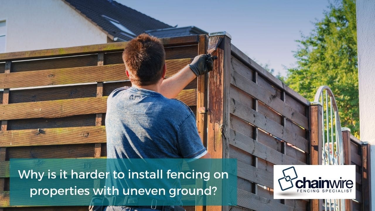 Can You Install Fencing on Uneven Ground? Chainwire Fencing Specialist