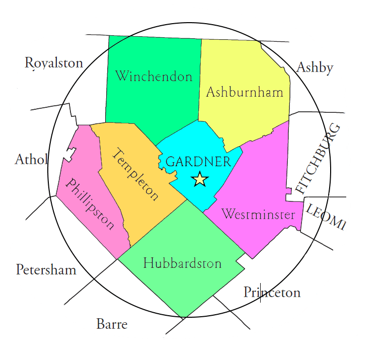Service And Delivery Area Chair City Oil & Heating