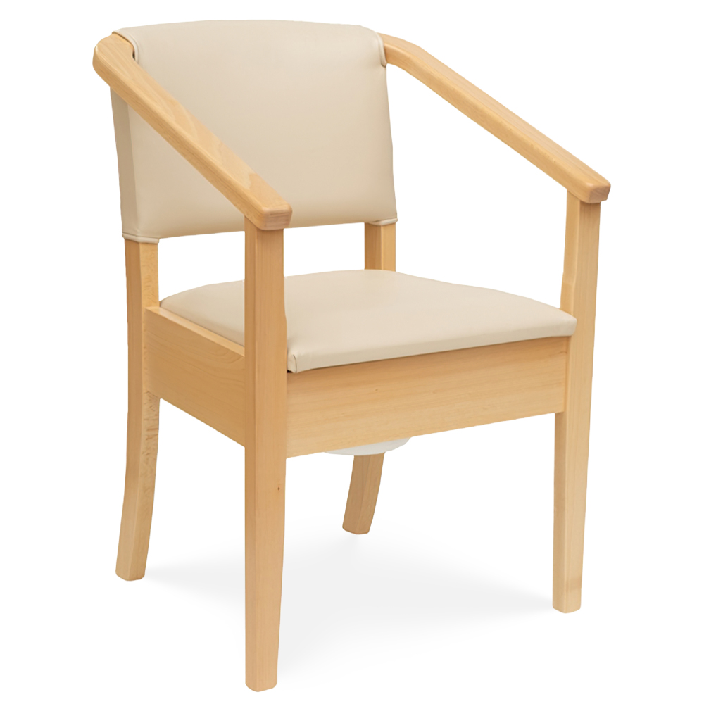 bedroom commode chair in Waterproof Highland Fabric ChairsDirectUk