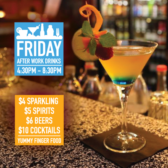 FRIDAY AFTER WORK DRINKS Chaise Lounge