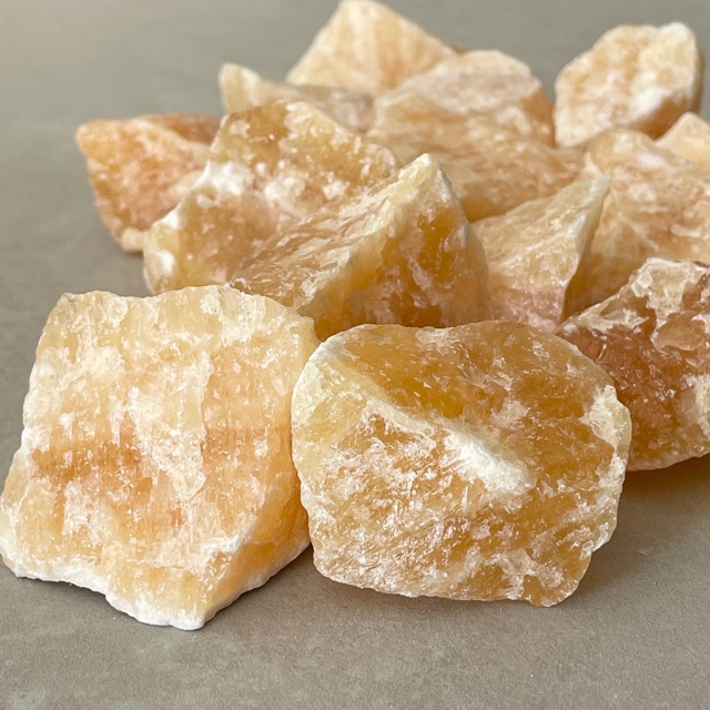 Orange Calcite, Raw Mexico 500g Chakra Wholesale