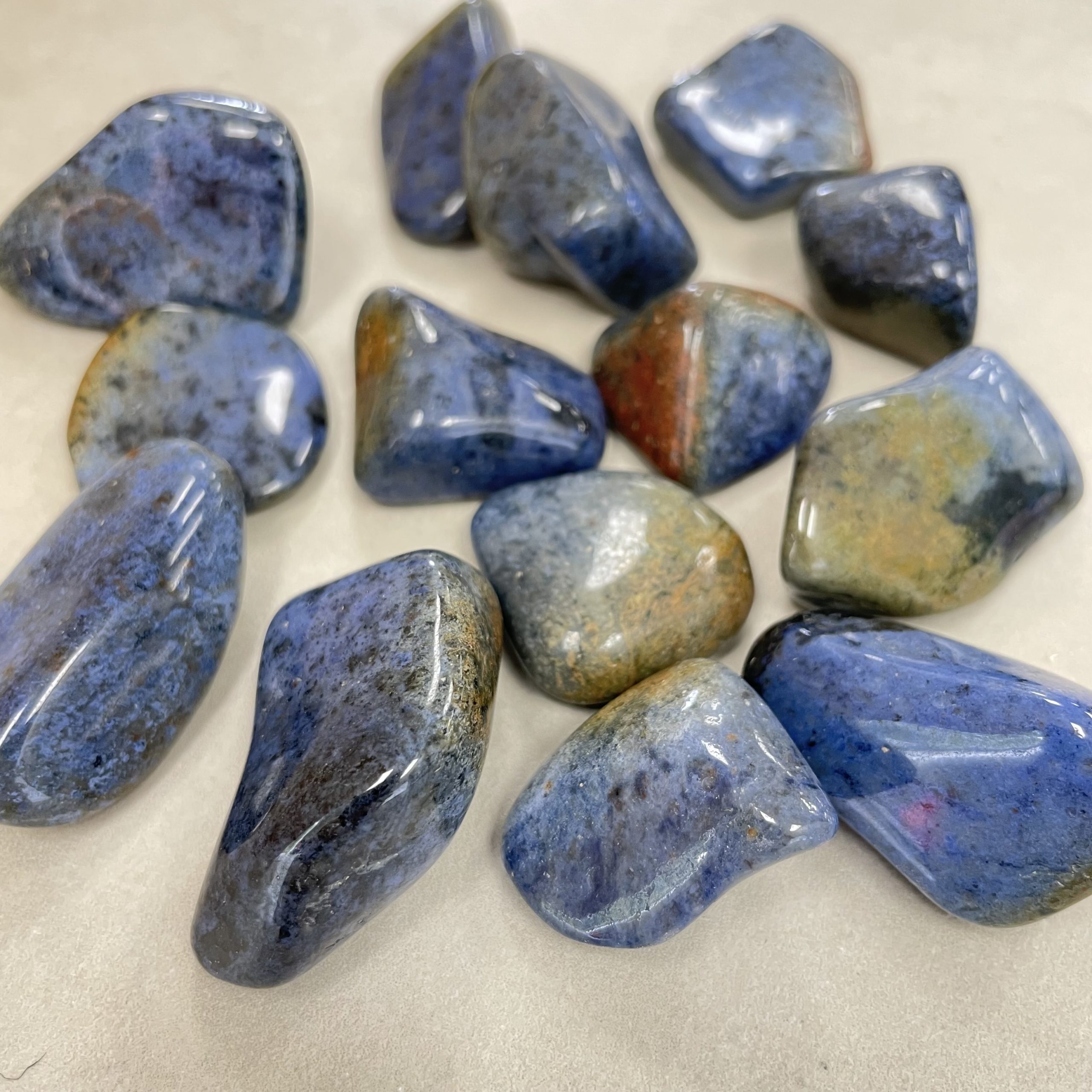 Dumortierite, Tumbled Stones XL 350g Chakra Wholesale