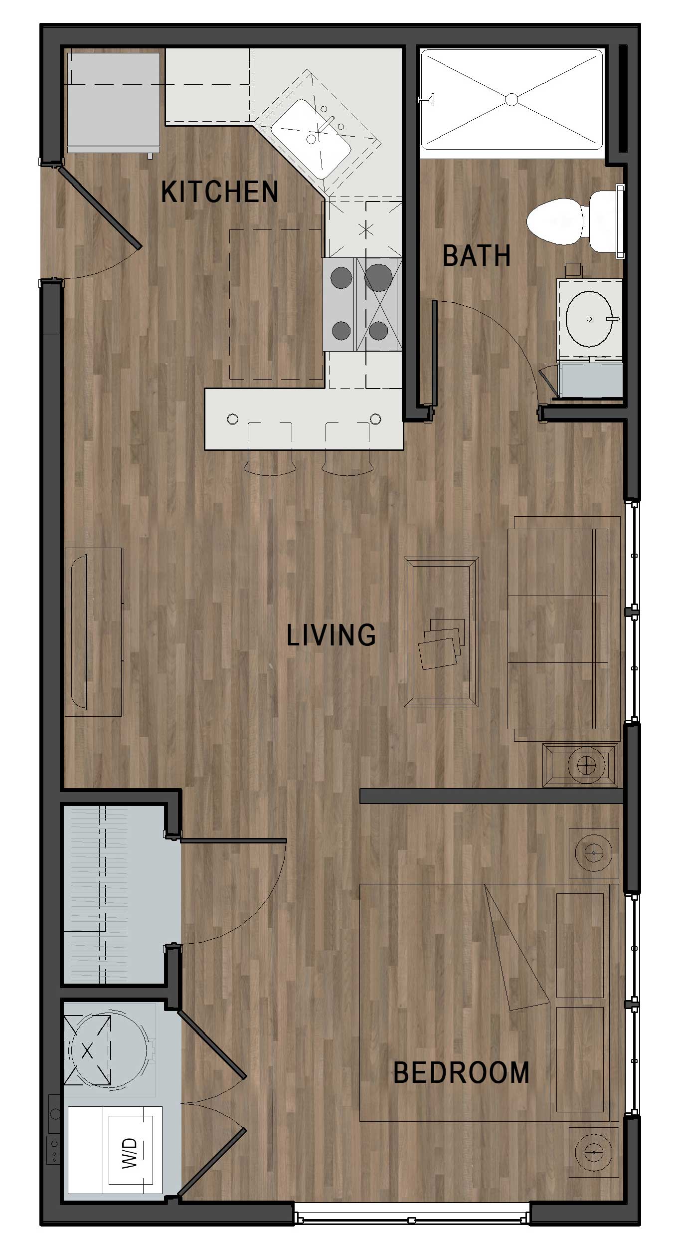 Chalet Apartments in Claremore, OK Quaint Community