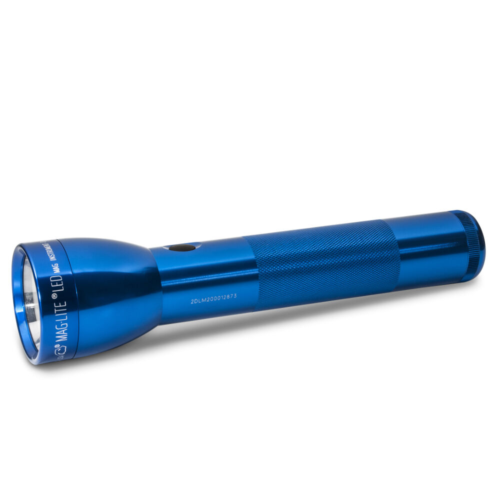 NEW MAGLITE 2D Cell ML300L BLUE LED Flashlight Made in USA Maglite