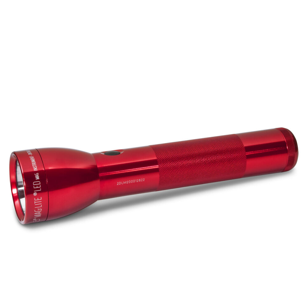NEW MAGLITE 2D Cell ML300L RED LED Flashlight Made in USA Maglite