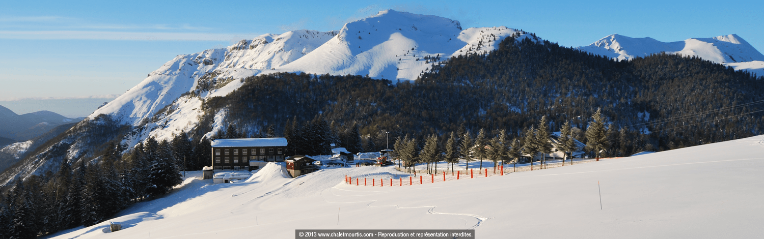 Location de chalets station de ski Le mourtis Le charme d'un chalet