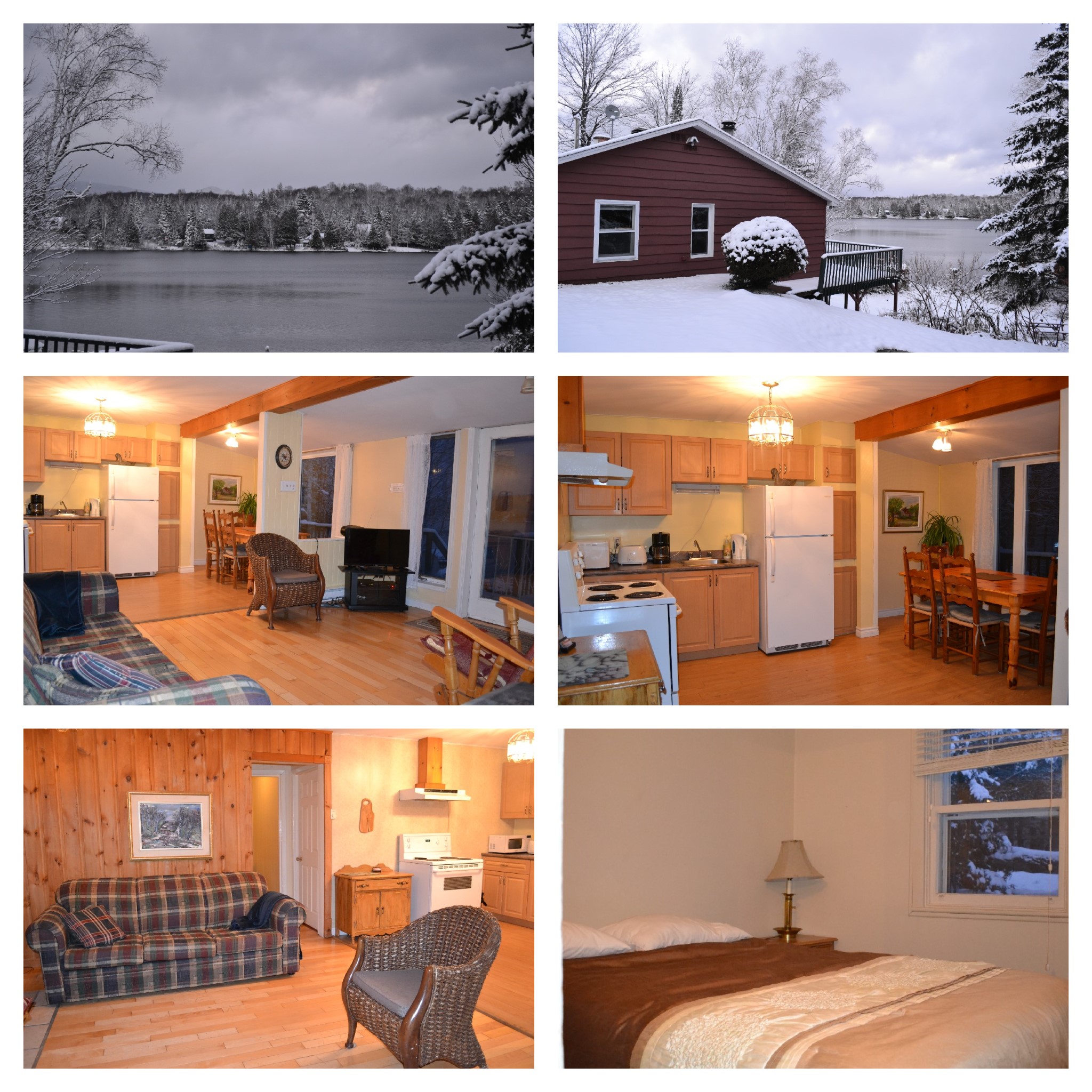 Chalet Lac Gauthier 2 chambres Region Mont Tremblant