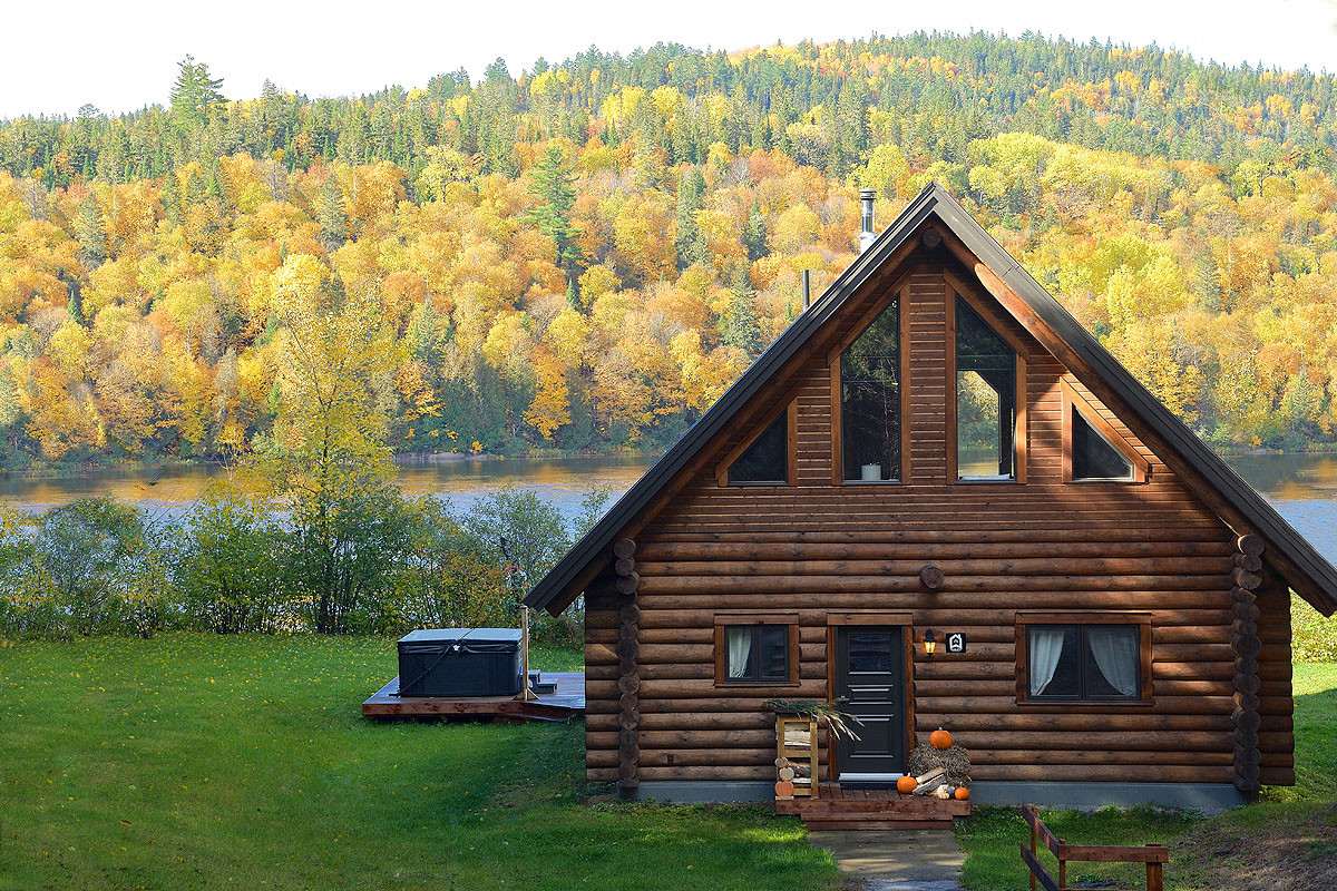Chalet à louer Mauricie Le Bellevue Chalets Booking