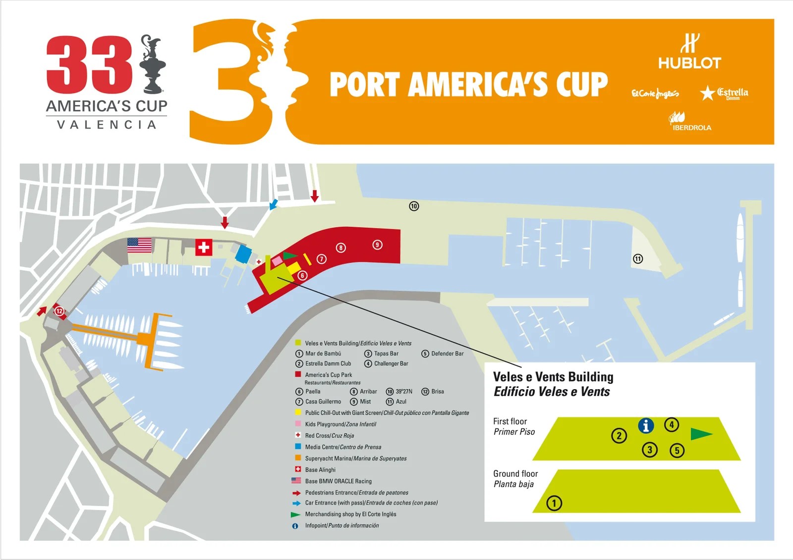 Americas Cup Nyc Map Marina Real Juan Carlos Challenge and Adventure