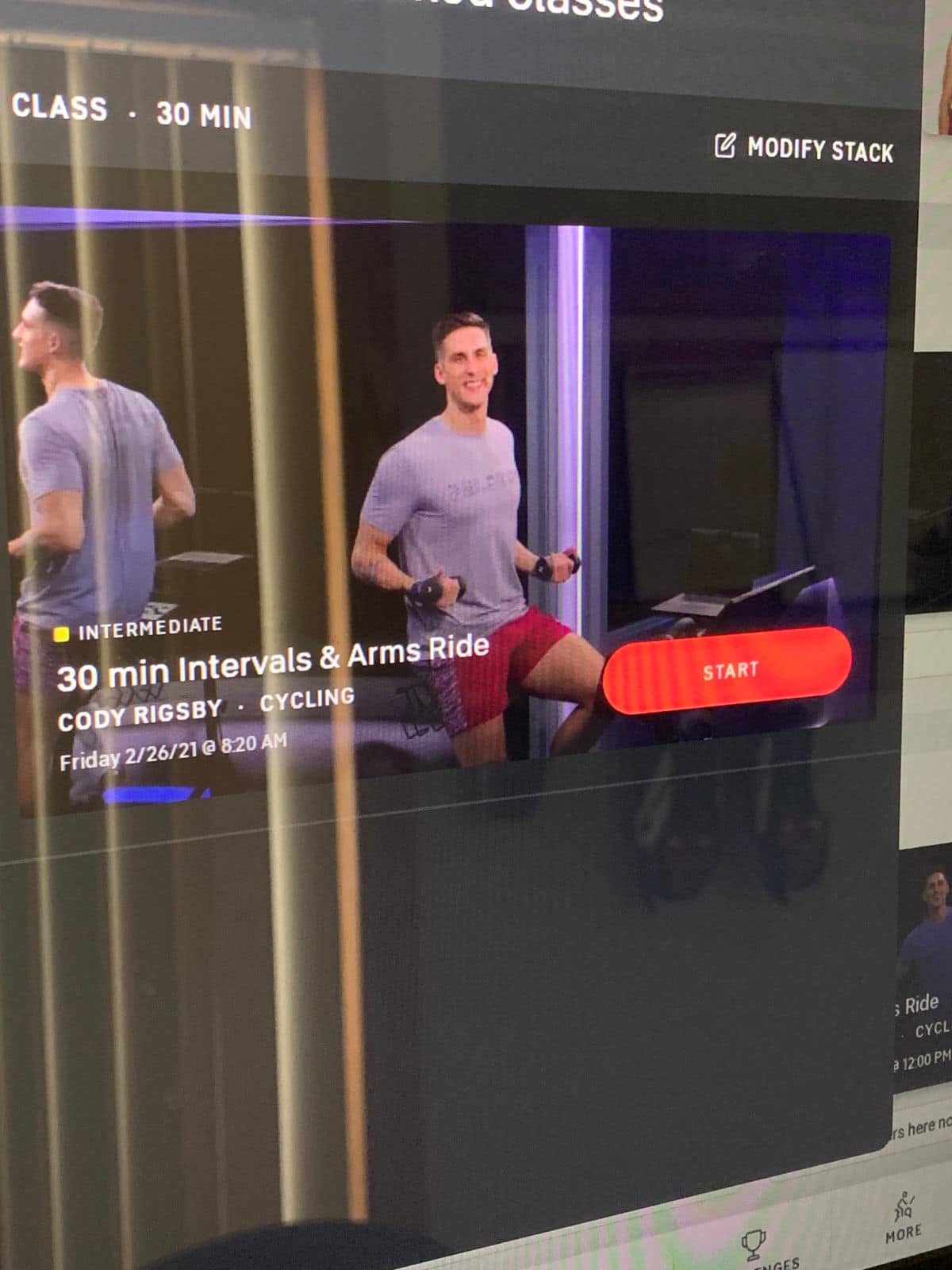How to Stack Peloton Classes