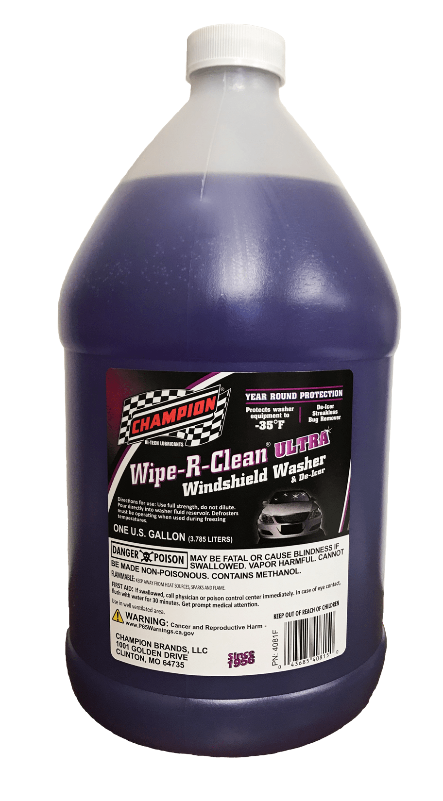 WipeRClean Ultra35 Windshield Wash Champion Brands