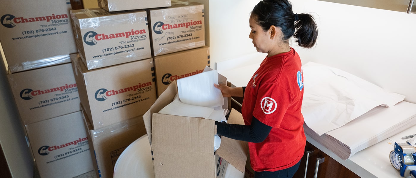 How to Properly Pack Your Boxes Champion Movers Las Vegas Movers