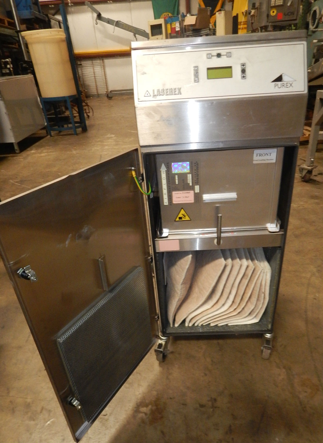 Purex Fume Extractor Collector Laserex 2101 Bag Type Dust Collectors