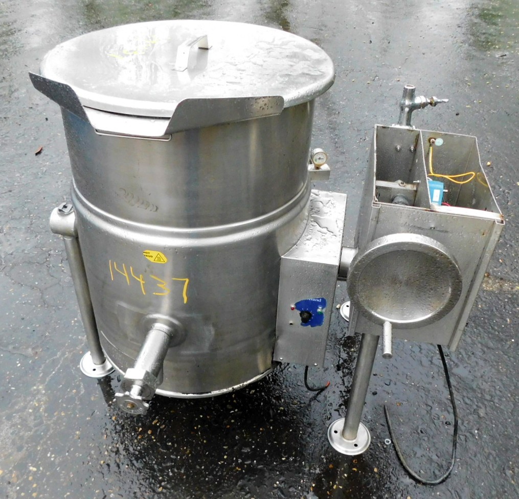 Cleveland Tilting Kettle Kgl 25 T Tilting Kettles Champion Trading